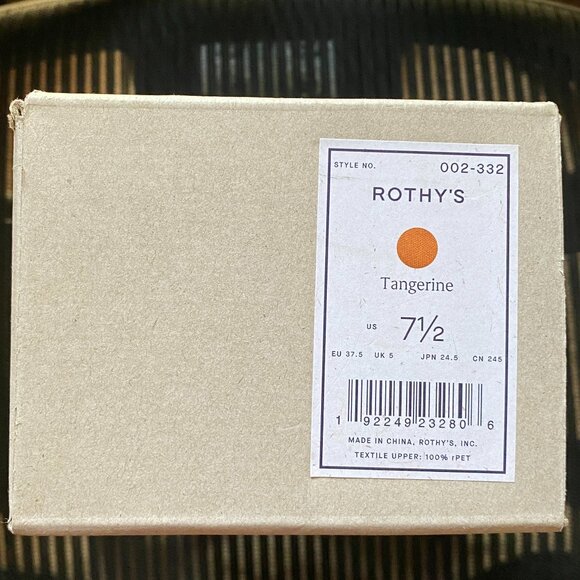 Rothy's Tangerine The Point - Size 7.5 - Picture 4 of 4